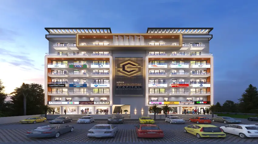 Adore Prosperity Homes commercial shops, Sohna Road